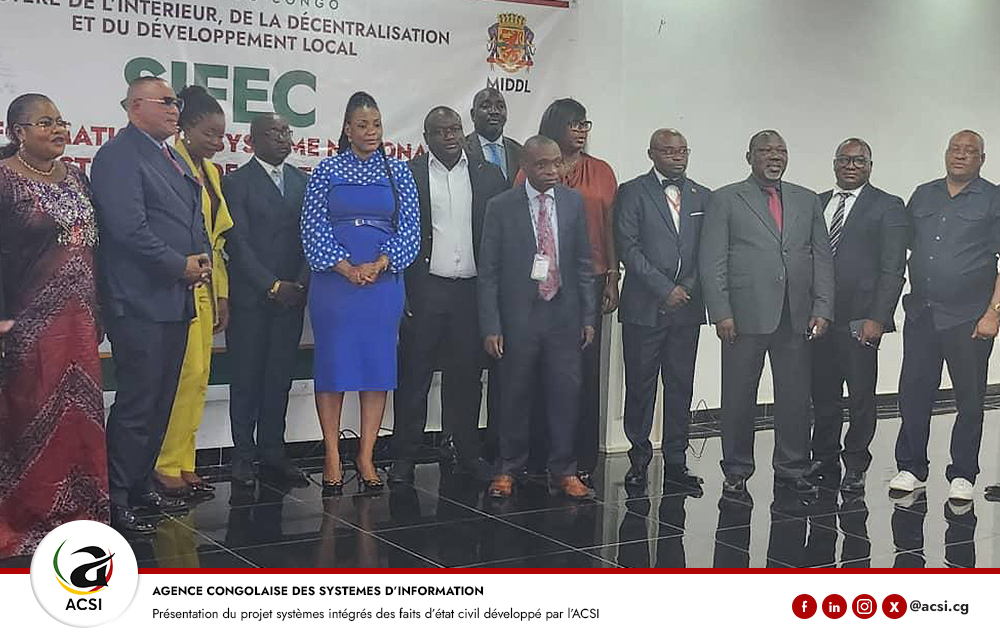 Présentation du projet systèmes intégrés des faits d’état civil développé par l’ACSI