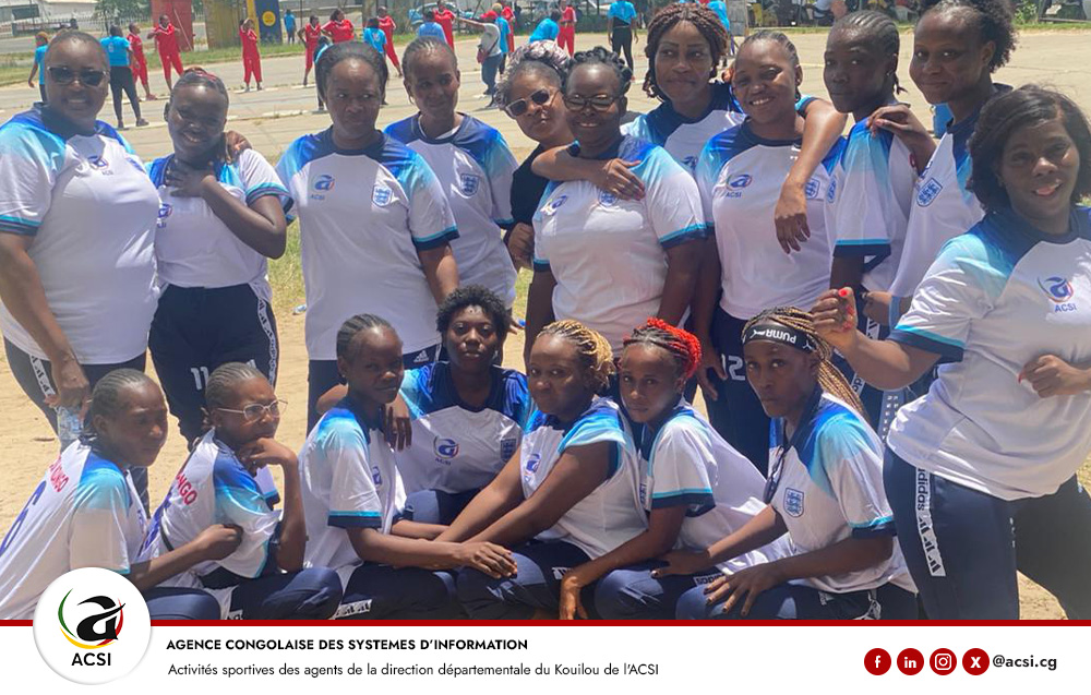 Activités sportives des agents de la direction départementale du Kouilou de l&rsquo;ACSI